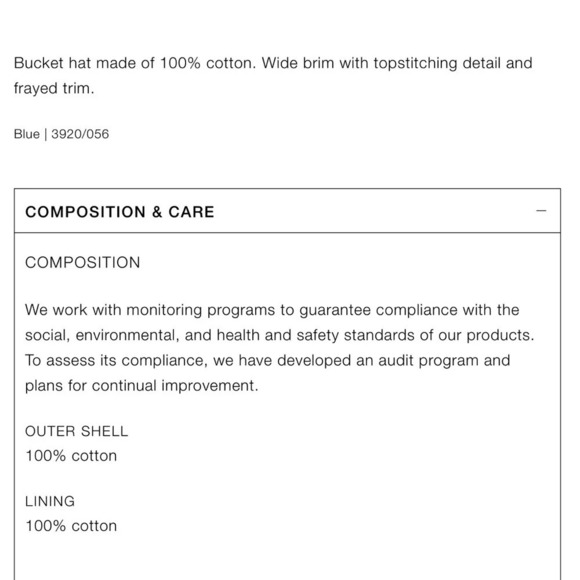 ZARA PATCHWORK DENIM BUCKET HAT - Picture 5 of 5